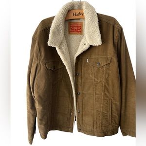 Like New - XXL - Levi’s Corduroy Jacket with Sherpa